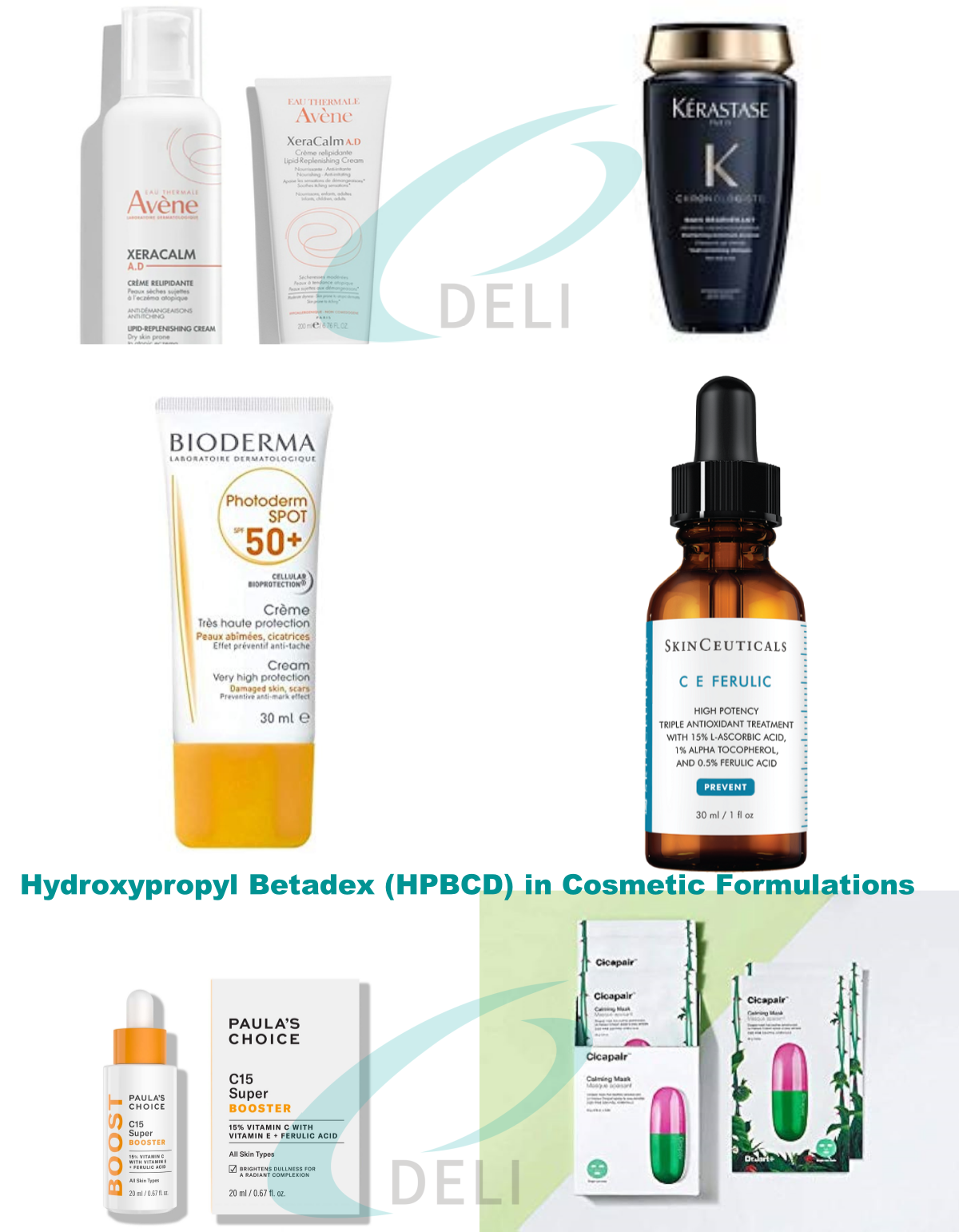Zaawansowane zastosowania hydroksypropylowego betadex (HPBCD) w preparatach kosmetycznych: mechanizmy, korzyści i przykłady produktów komercyjnych